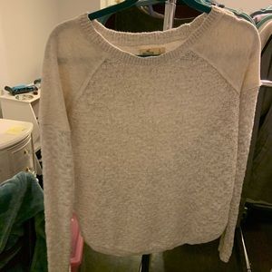 Cream Hollister sweater